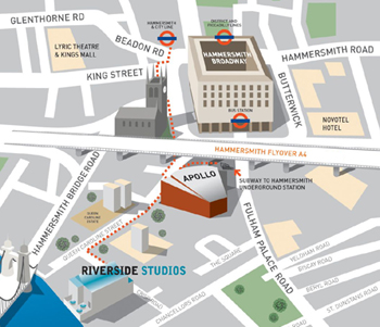 Riverside map small