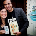 Miss Szilvia Libor and author Oscar Guardiola-Rivera